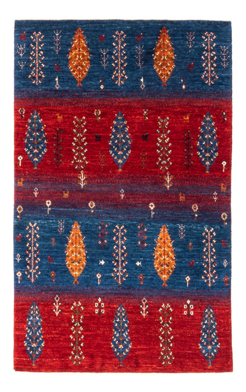 Gabbeh Tapijt - Loribaft Perzisch - Koninklijke - 130 x 82 cm - veelkleurig