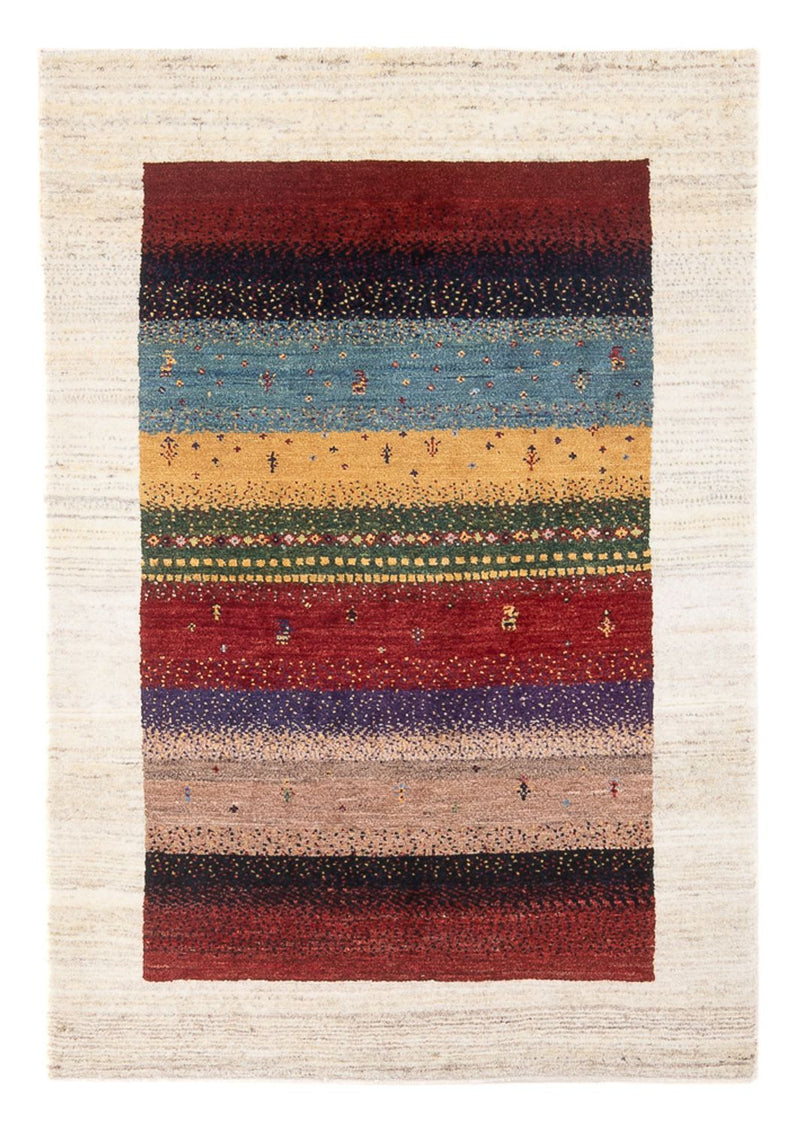 Gabbeh Tapijt - Loribaft Perzisch - Koninklijke - 130 x 85 cm - veelkleurig