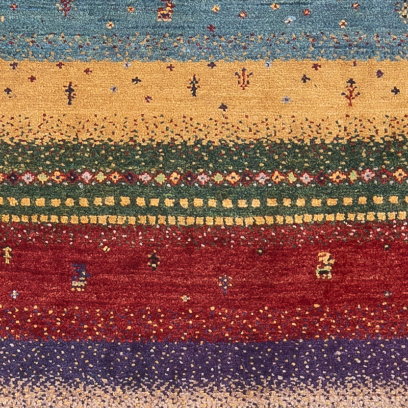 Gabbeh Tapijt - Loribaft Perzisch - Koninklijke - 130 x 85 cm - veelkleurig