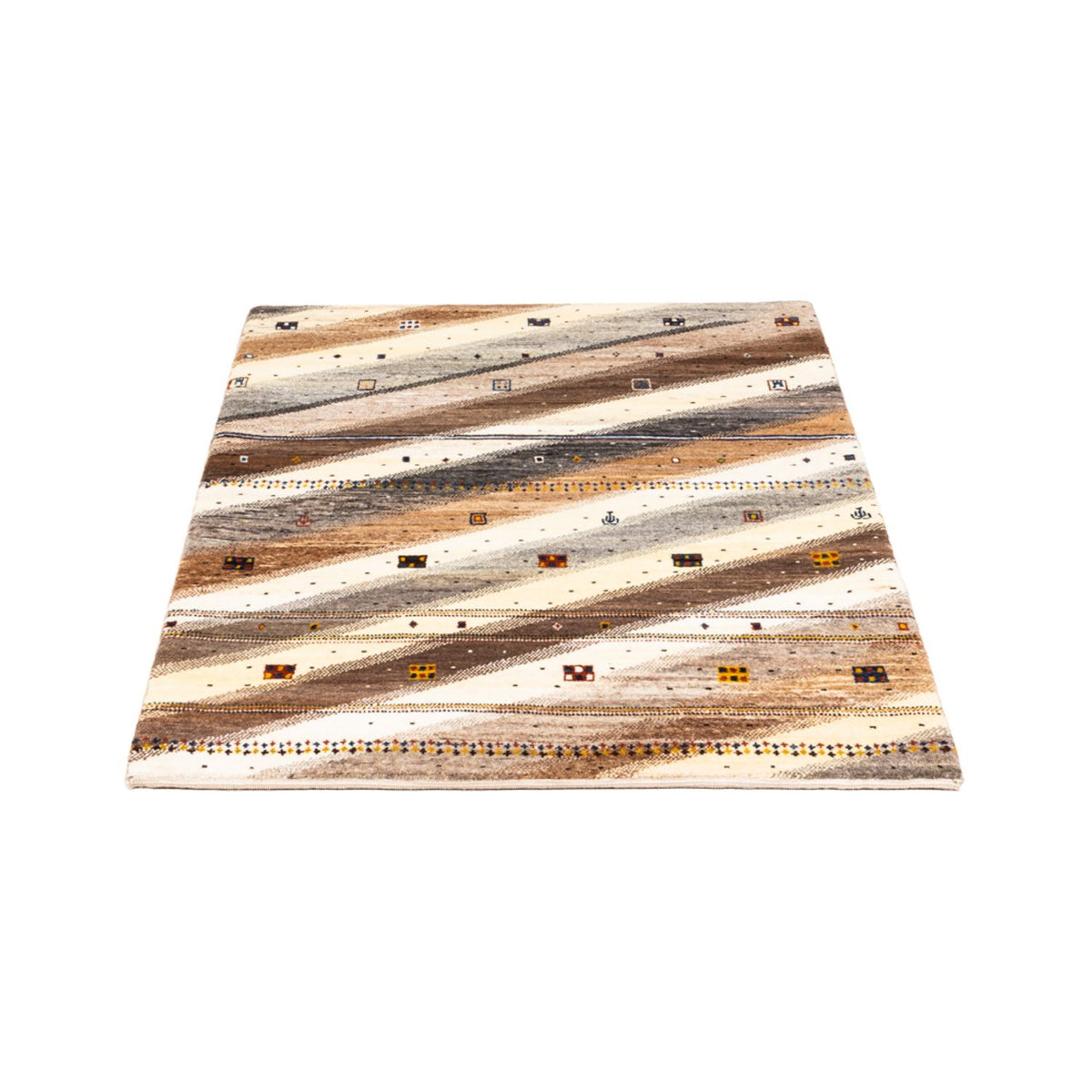 Gabbeh Tapijt - Loribaft Perzisch - Koninklijke - 120 x 80 cm - veelkleurig