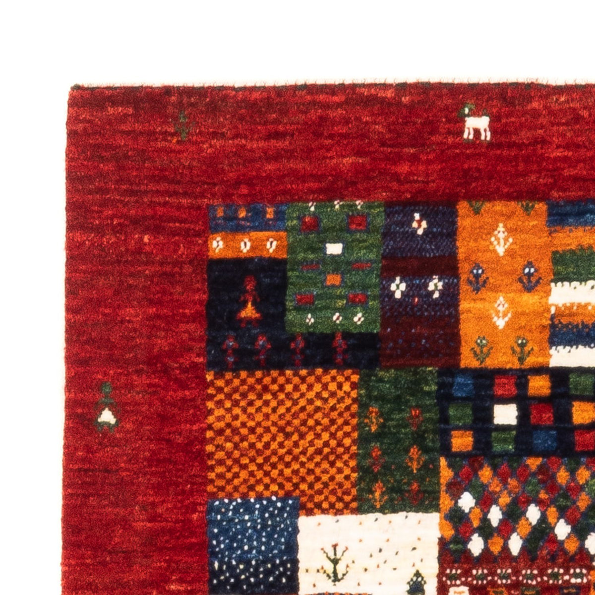 Loribaft Tapijt 93x125cm - Perserteppich Wollteppich