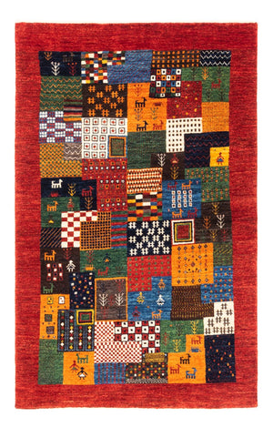 Gabbeh Tapijt - Loribaft Perzisch - Koninklijke - 146 x 97 cm - veelkleurig