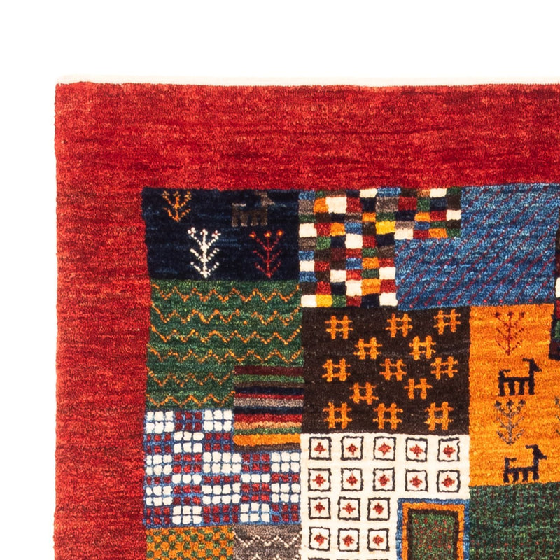 Gabbeh Tapijt - Loribaft Perzisch - Koninklijke - 146 x 97 cm - veelkleurig