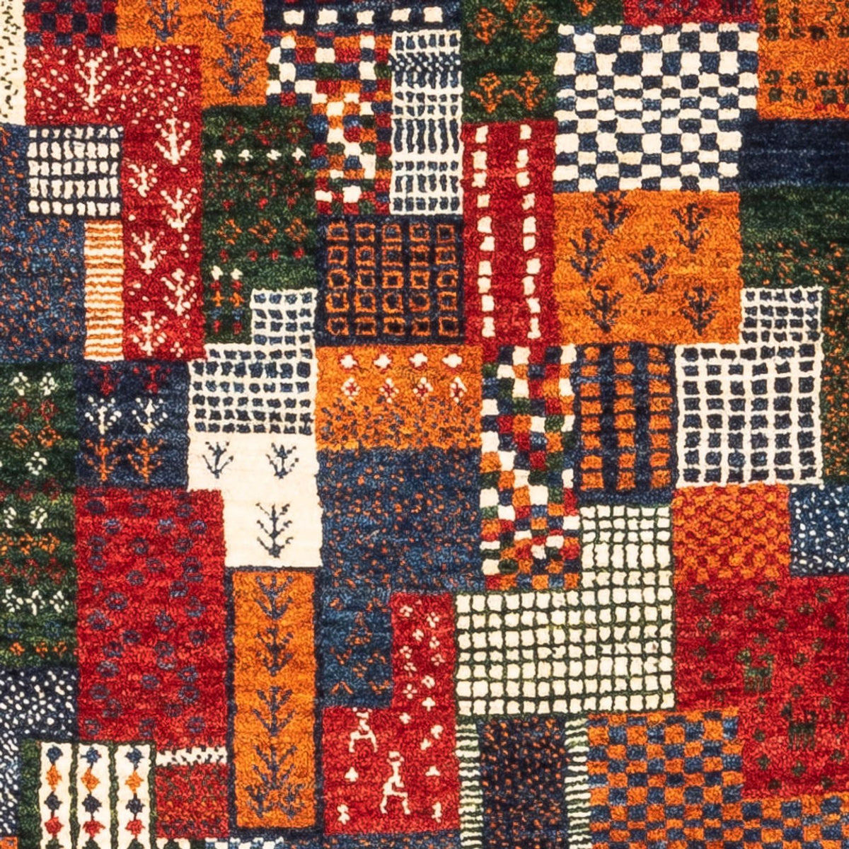 Gabbeh Tapijt - Loribaft Perzisch - Koninklijke - 120 x 80 cm - veelkleurig