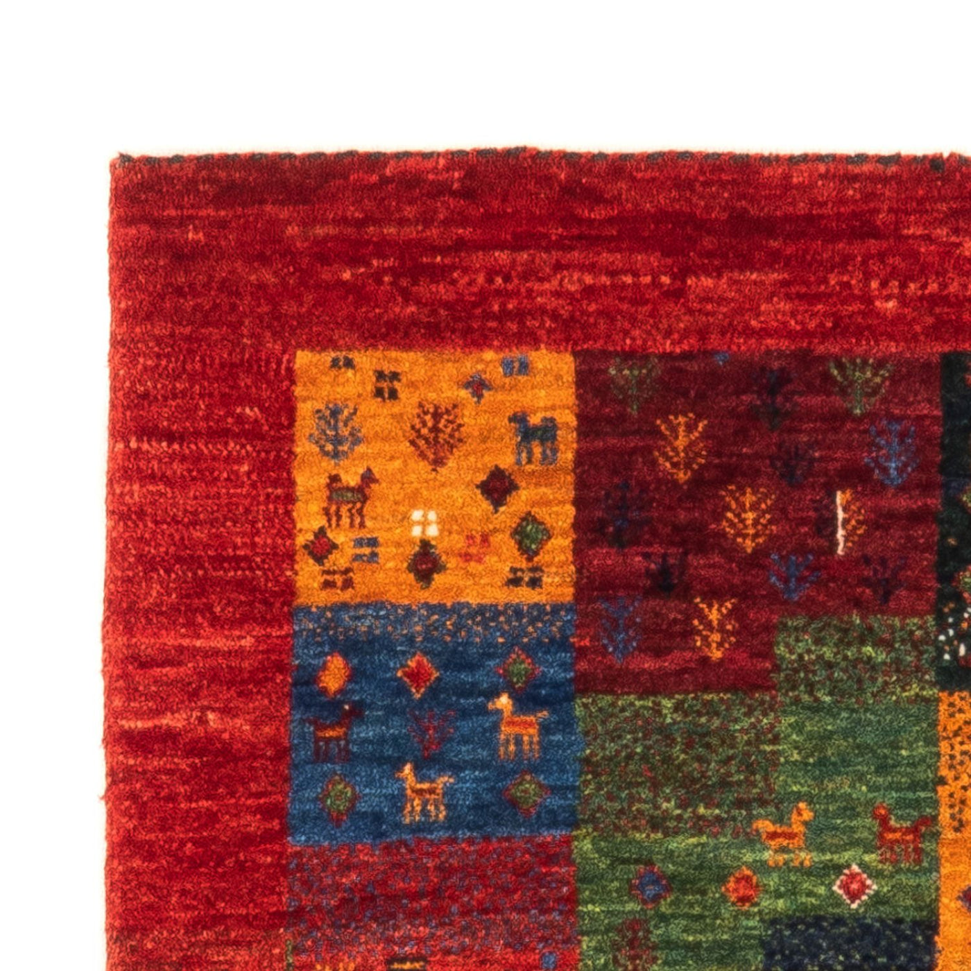 Loribaft Tapijt 132x82cm - Perserteppich Wollteppich
