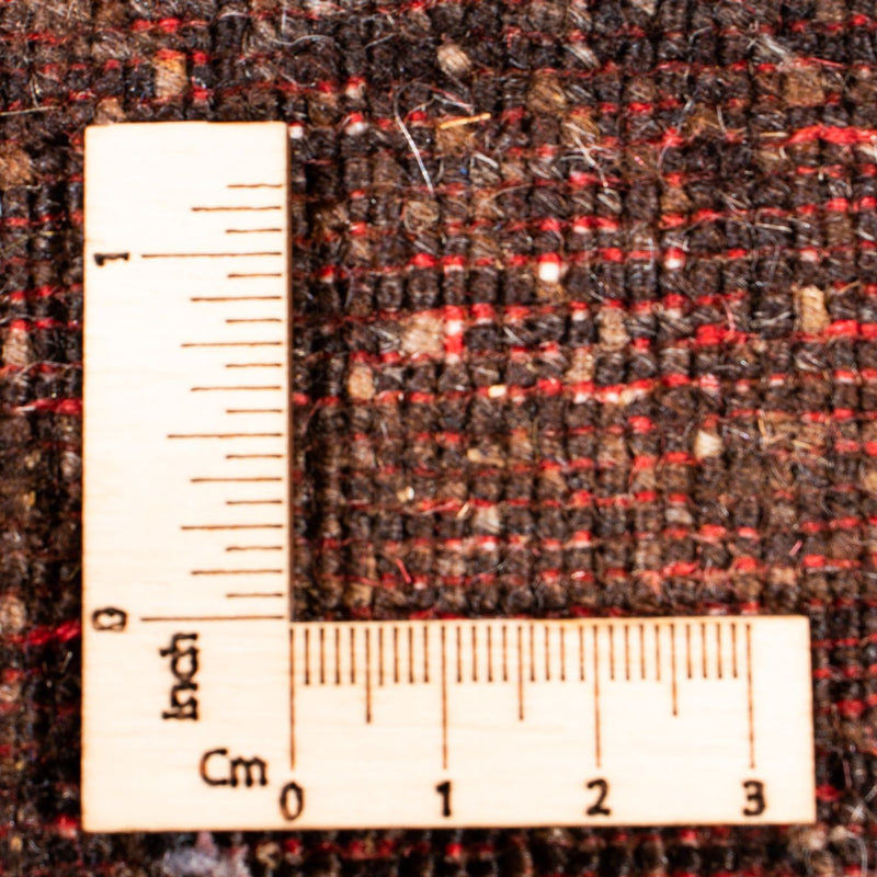 Gabbeh Tapijt - Loribaft Perzisch - Koninklijke - 125 x 88 cm - grijs