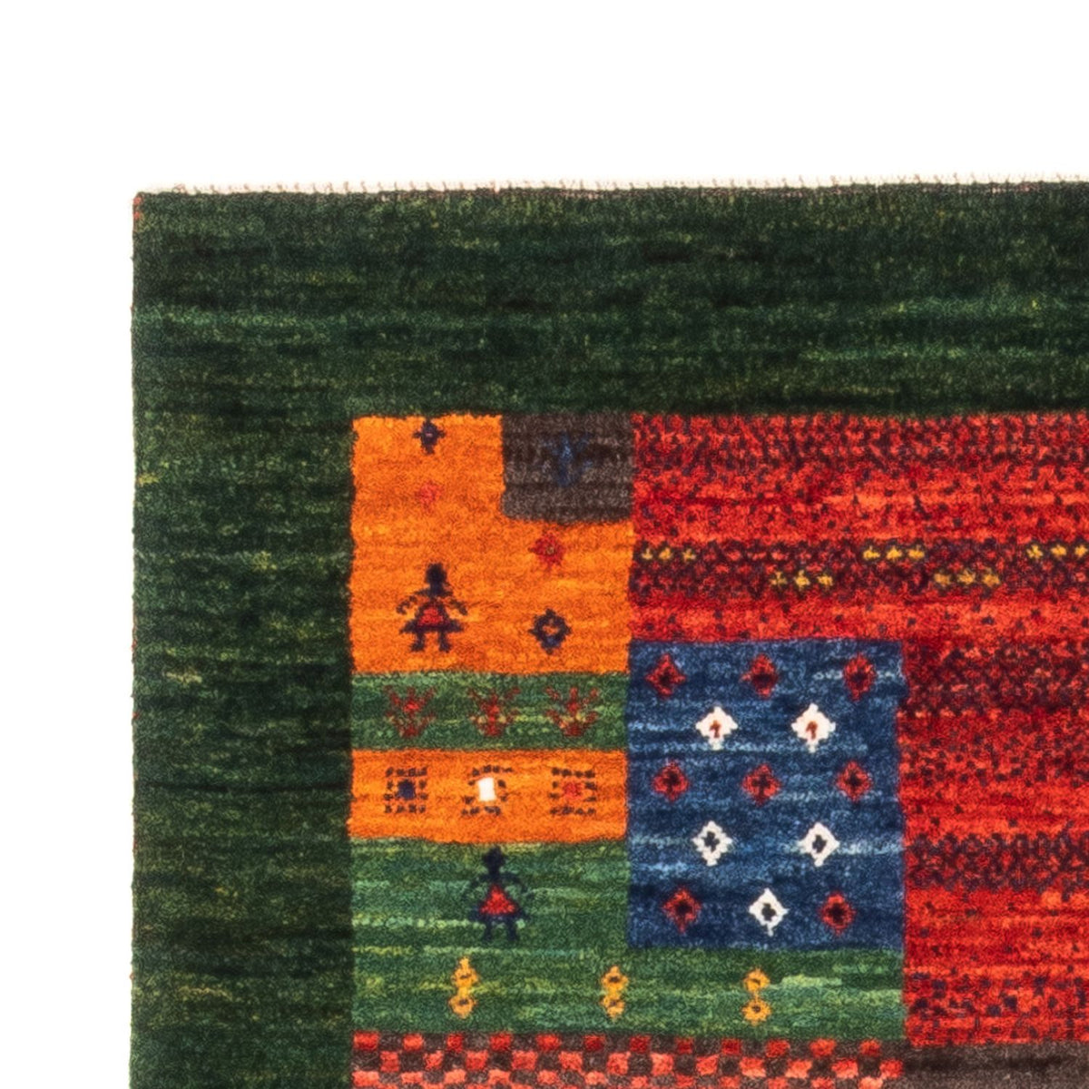 Loribaft Tapijt 83x127cm - Perserteppich Wollteppich