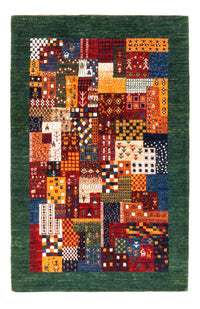 Gabbeh Tapijt - Loribaft Perzisch - Koninklijke - 128 x 85 cm - veelkleurig