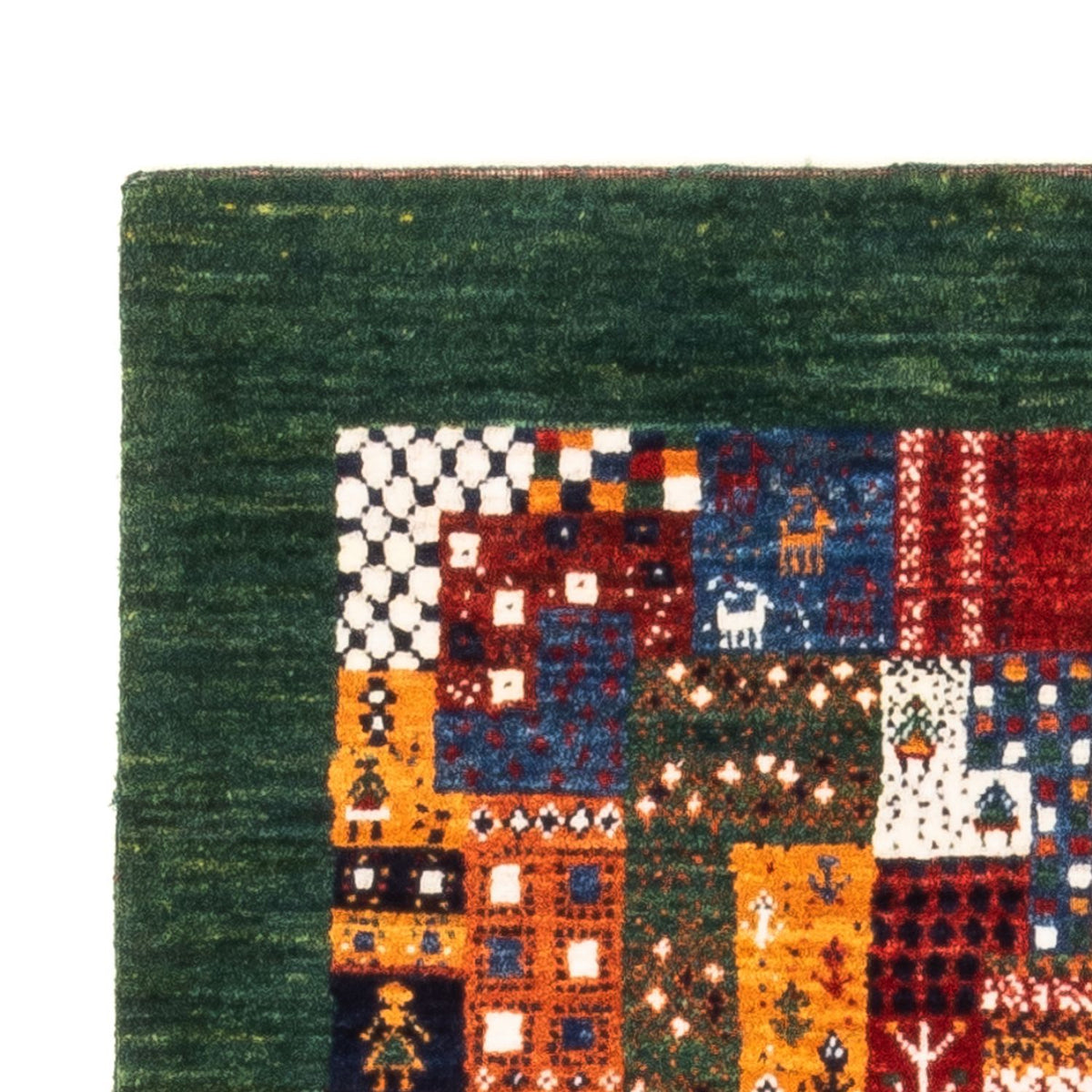 Gabbeh Tapijt - Loribaft Perzisch - Koninklijke - 128 x 85 cm - veelkleurig