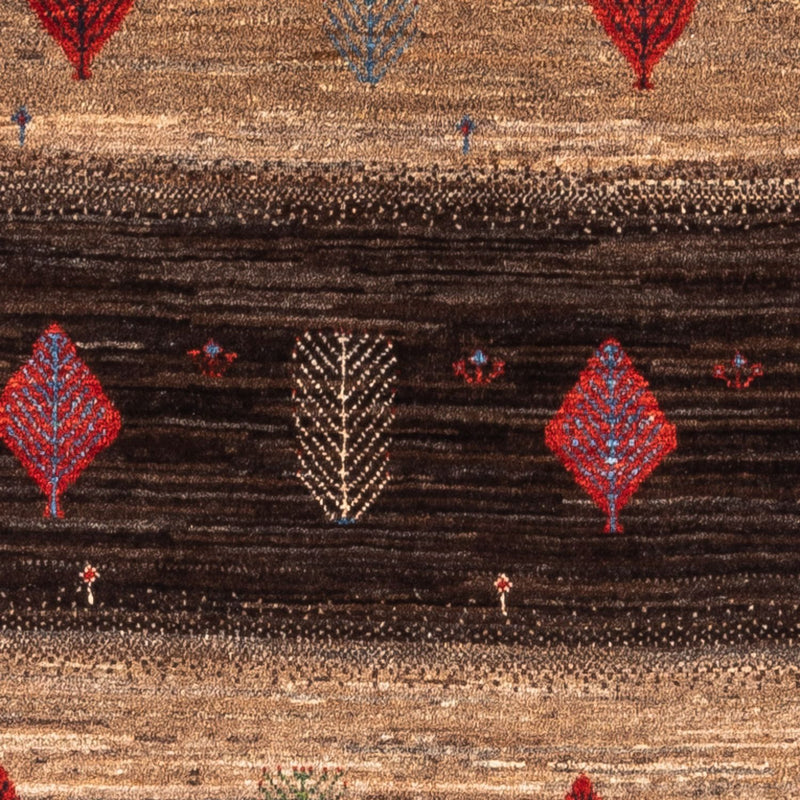 Gabbeh Tapijt - Loribaft Perzisch - Koninklijke - 131 x 88 cm - veelkleurig