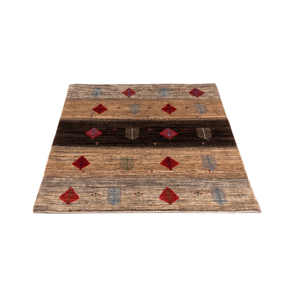 Gabbeh Tapijt - Loribaft Perzisch - Koninklijke - 131 x 88 cm - veelkleurig