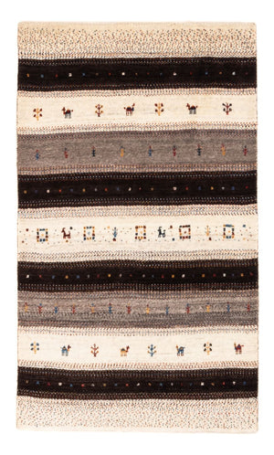 Gabbeh Tapijt - Loribaft Perzisch - Koninklijke - 134 x 84 cm - bruin