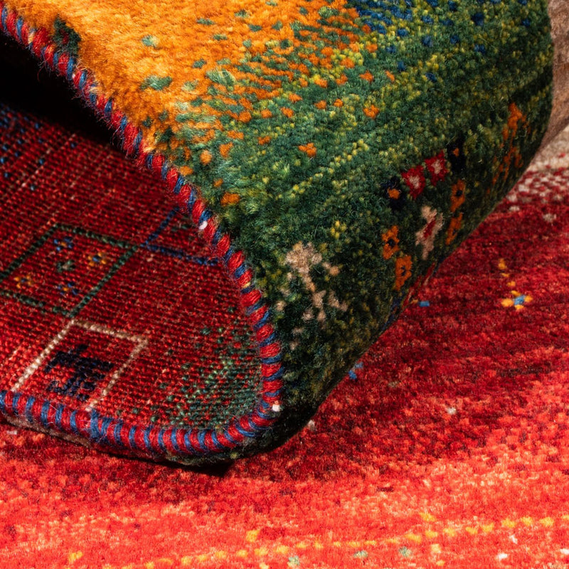 Gabbeh Tapijt - Loribaft Perzisch - Koninklijke - 136 x 85 cm - veelkleurig