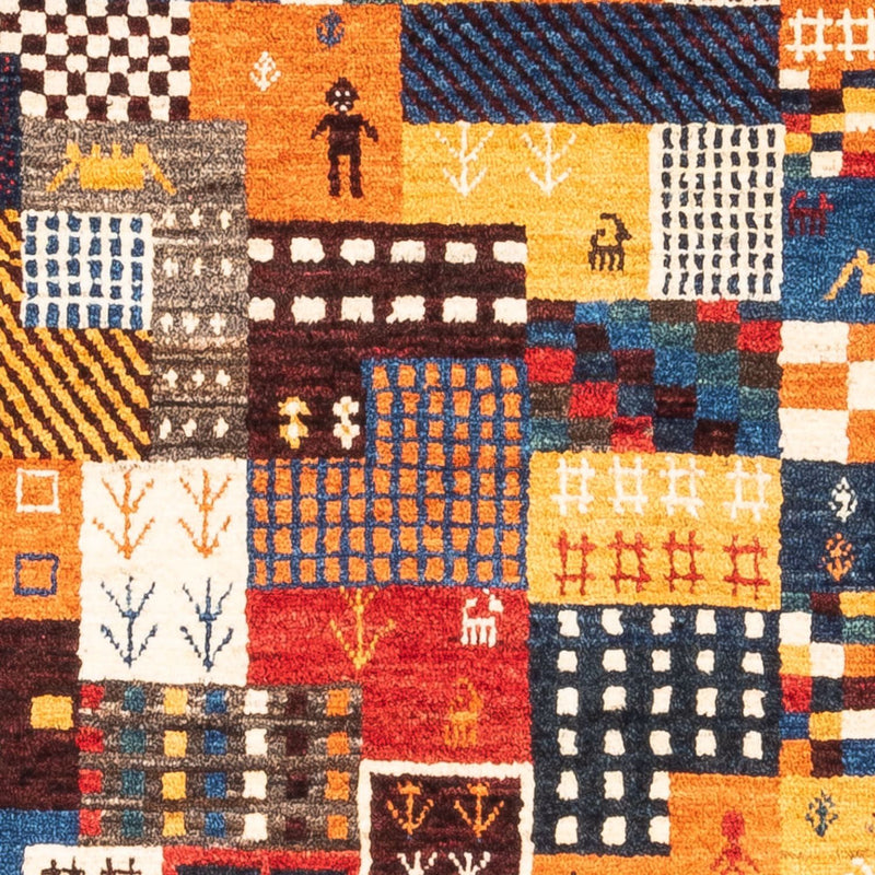 Gabbeh Tapijt - Loribaft Perzisch - Koninklijke - 120 x 83 cm - veelkleurig