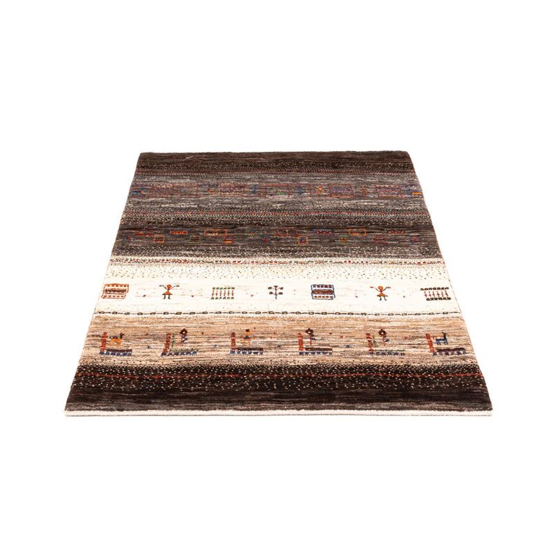 Gabbeh Tapijt - Loribaft Perzisch - Koninklijke - 137 x 85 cm - bruin