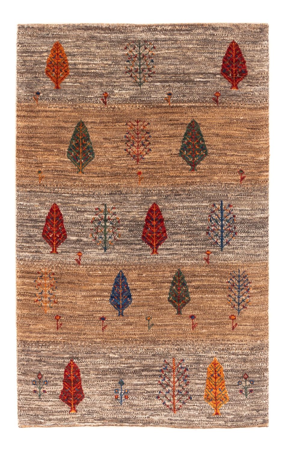 Gabbeh Tapijt - Loribaft Perzisch - Koninklijke - 123 x 81 cm - veelkleurig