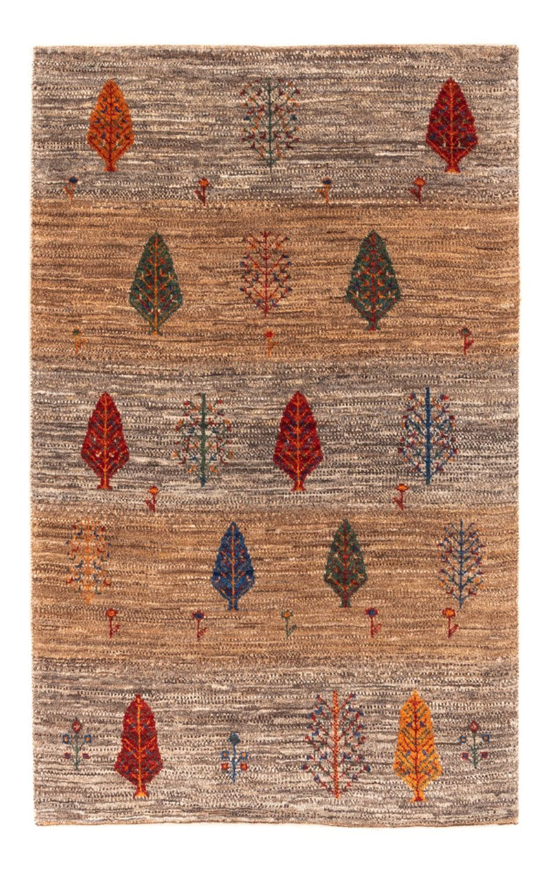 Gabbeh Tapijt - Loribaft Perzisch - Koninklijke - 123 x 81 cm - veelkleurig
