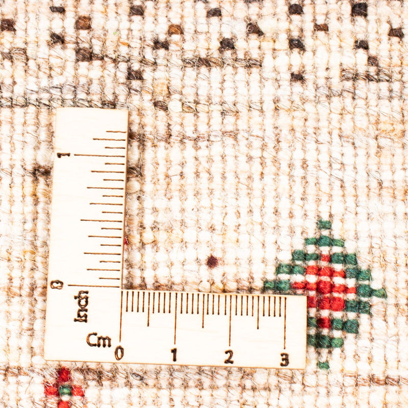 Gabbeh Tapijt - Loribaft Perzisch - Koninklijke - 134 x 84 cm - grijs