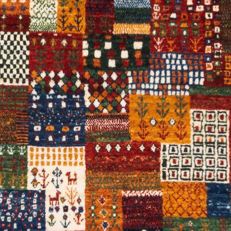 Gabbeh Tapijt - Loribaft Perzisch - Koninklijke - 125 x 80 cm - veelkleurig