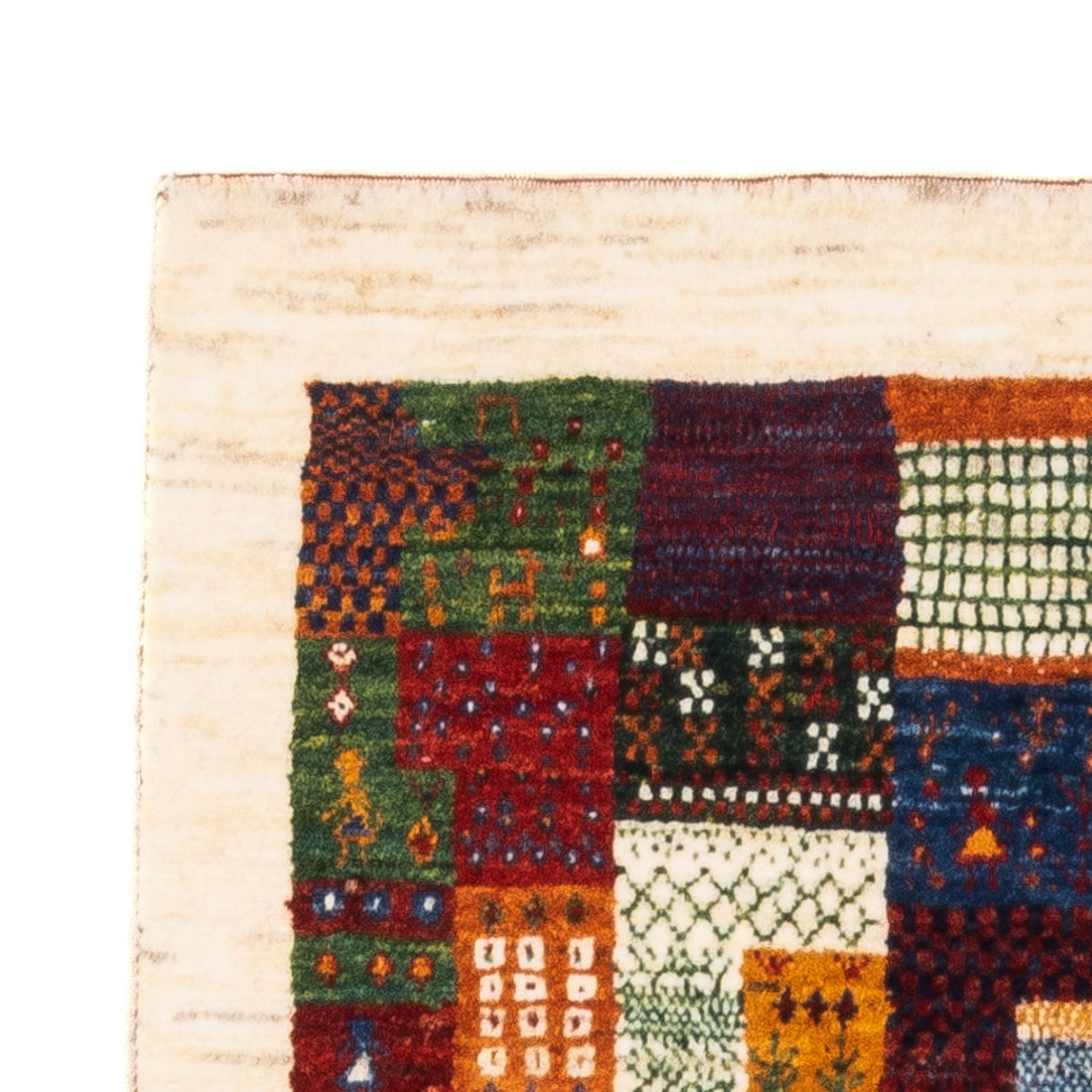 Gabbeh Tapijt - Loribaft Perzisch - Koninklijke - 125 x 80 cm - veelkleurig