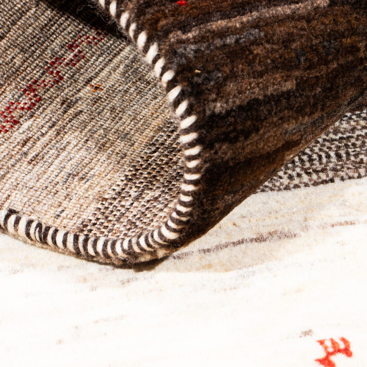 Gabbeh Tapijt - Loribaft Perzisch - Koninklijke - 134 x 84 cm - veelkleurig