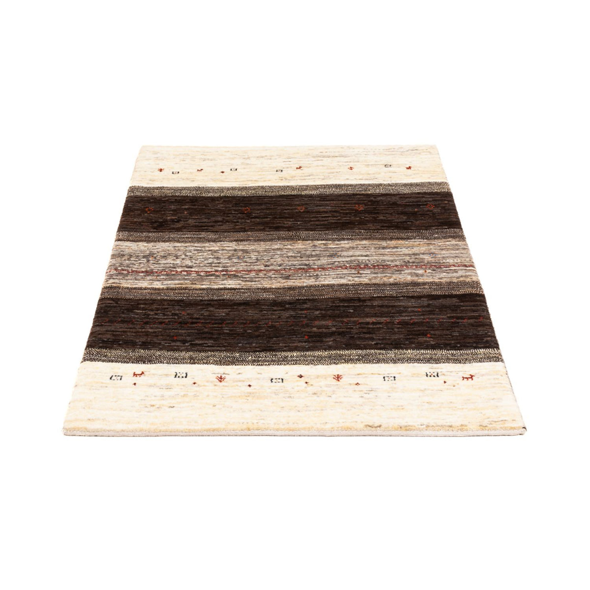 Gabbeh Tapijt - Loribaft Perzisch - Koninklijke - 134 x 84 cm - veelkleurig