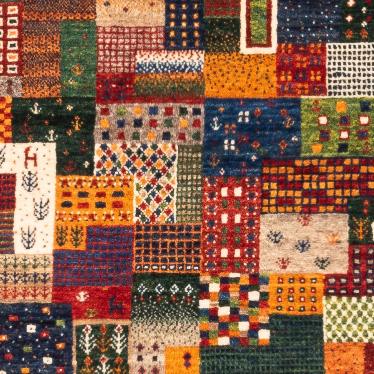 Gabbeh Tapijt - Loribaft Perzisch - Koninklijke - 130 x 86 cm - veelkleurig