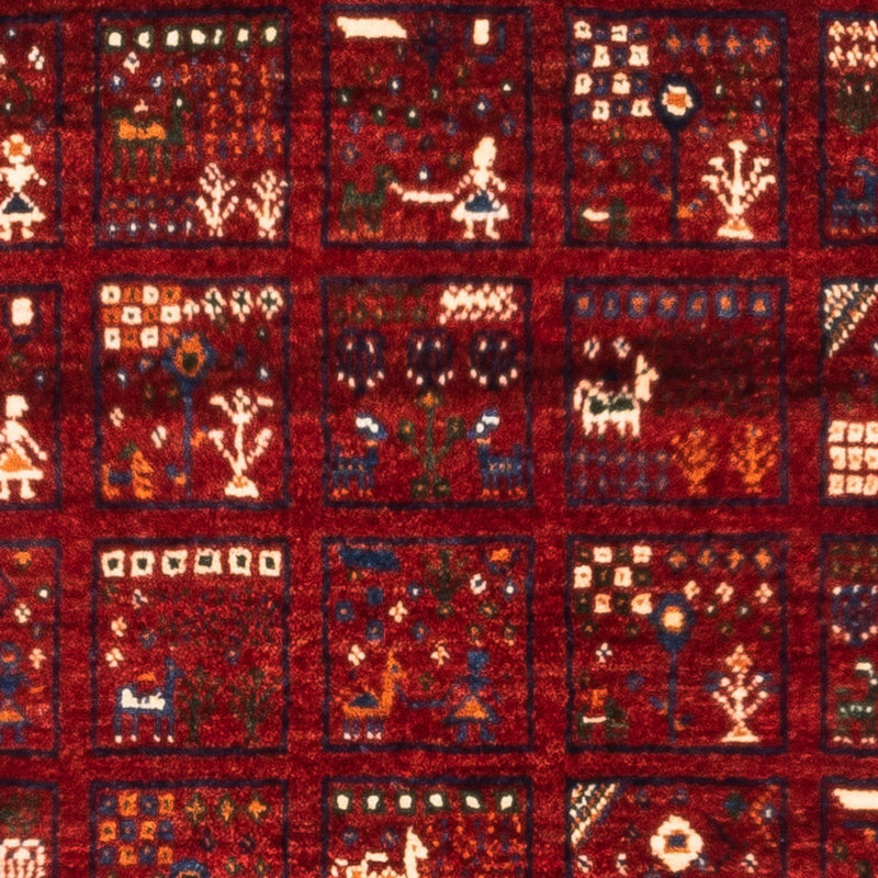 Gabbeh Tapijt - Loribaft Perzisch - Koninklijke - 133 x 83 cm - veelkleurig