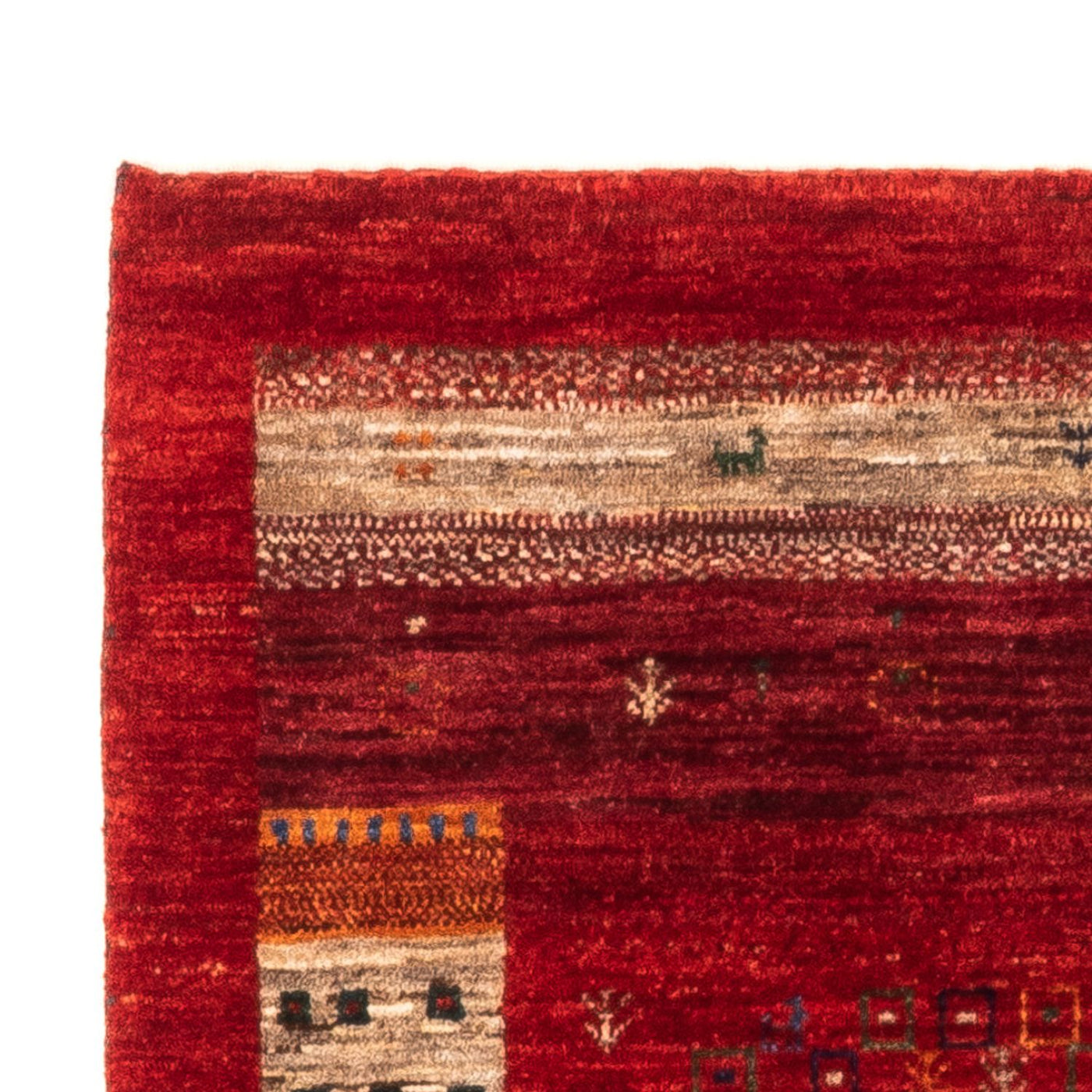 Loribaft Tapijt 128x83cm - Perserteppich Wollteppich