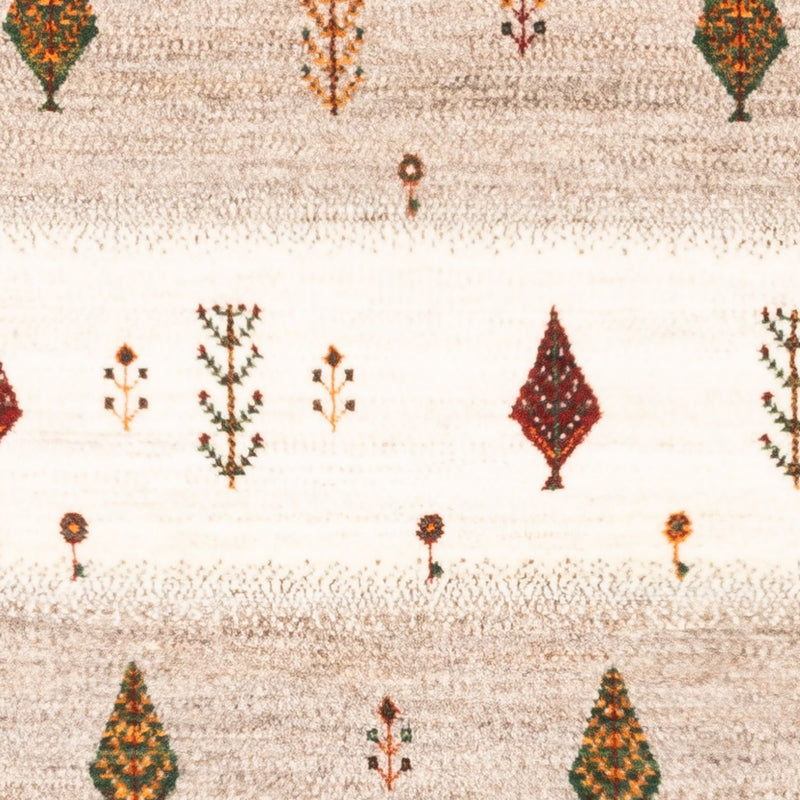 Gabbeh Tapijt - Loribaft Perzisch - Koninklijke - 126 x 84 cm - grijs