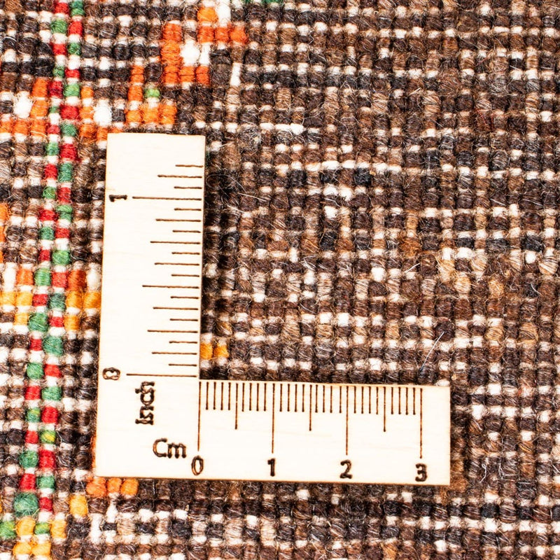 Gabbeh Tapijt - Loribaft Perzisch - Koninklijke - 126 x 84 cm - grijs