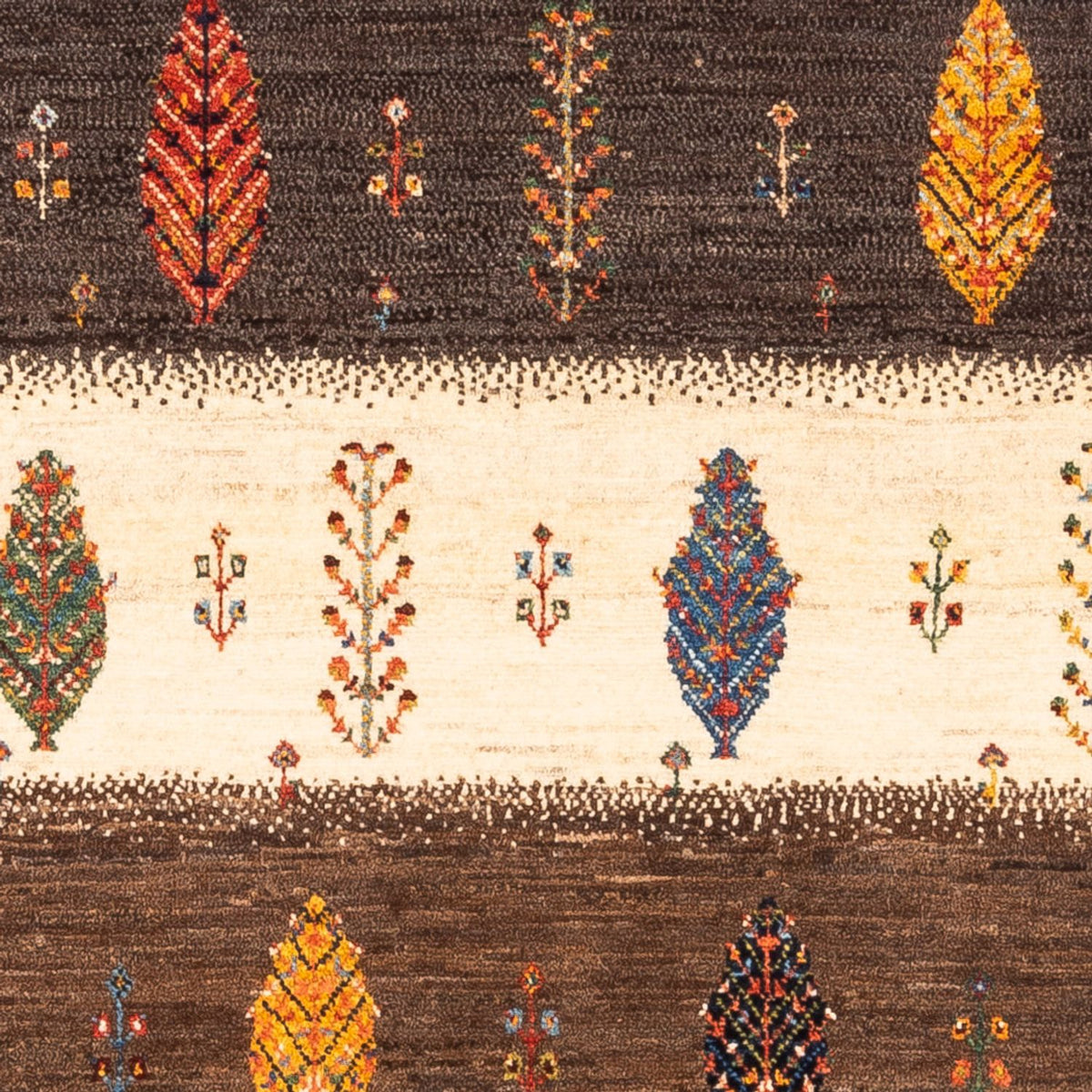 Gabbeh Tapijt - Loribaft Perzisch - Koninklijke - 122 x 84 cm - veelkleurig