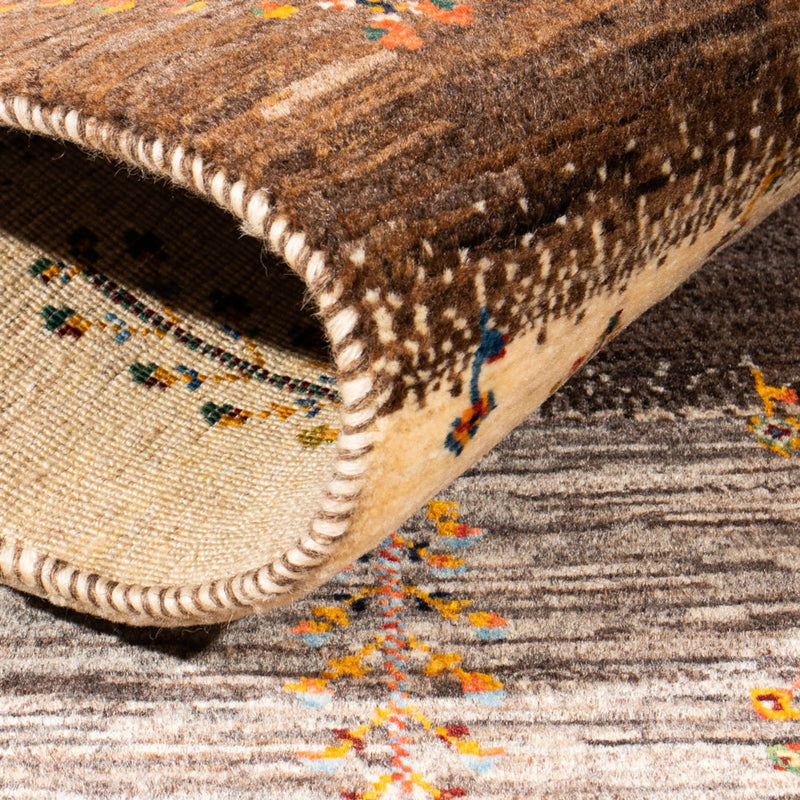 Gabbeh Tapijt - Loribaft Perzisch - Koninklijke - 122 x 84 cm - veelkleurig