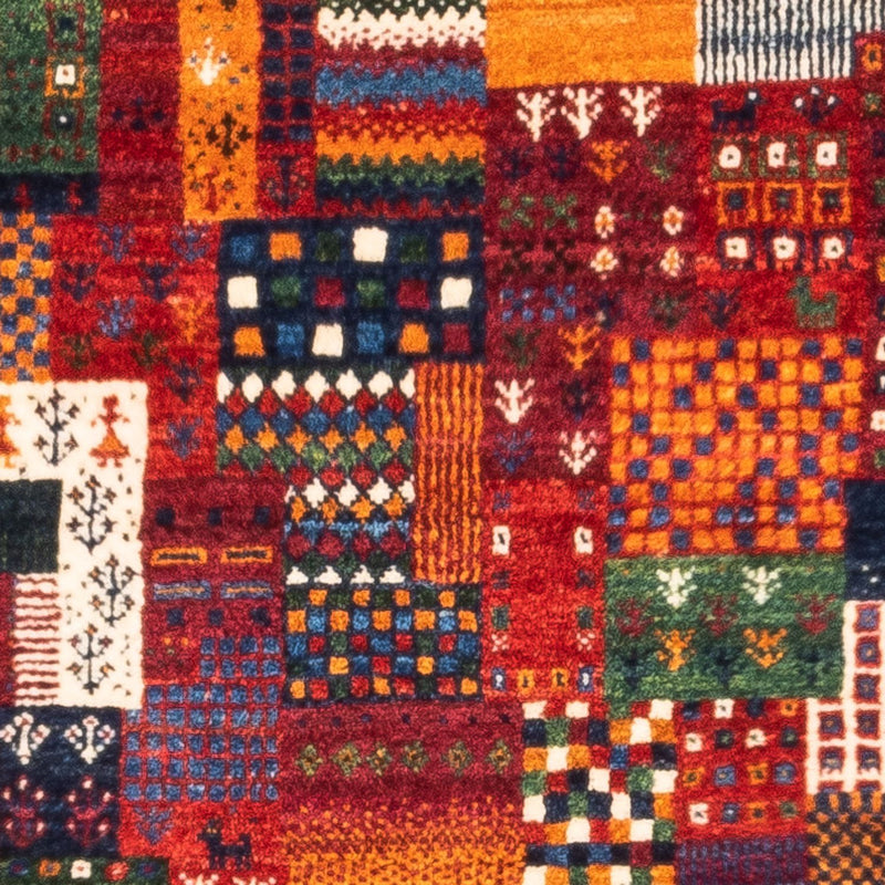 Gabbeh Tapijt - Loribaft Perzisch - Koninklijke - 130 x 83 cm - veelkleurig