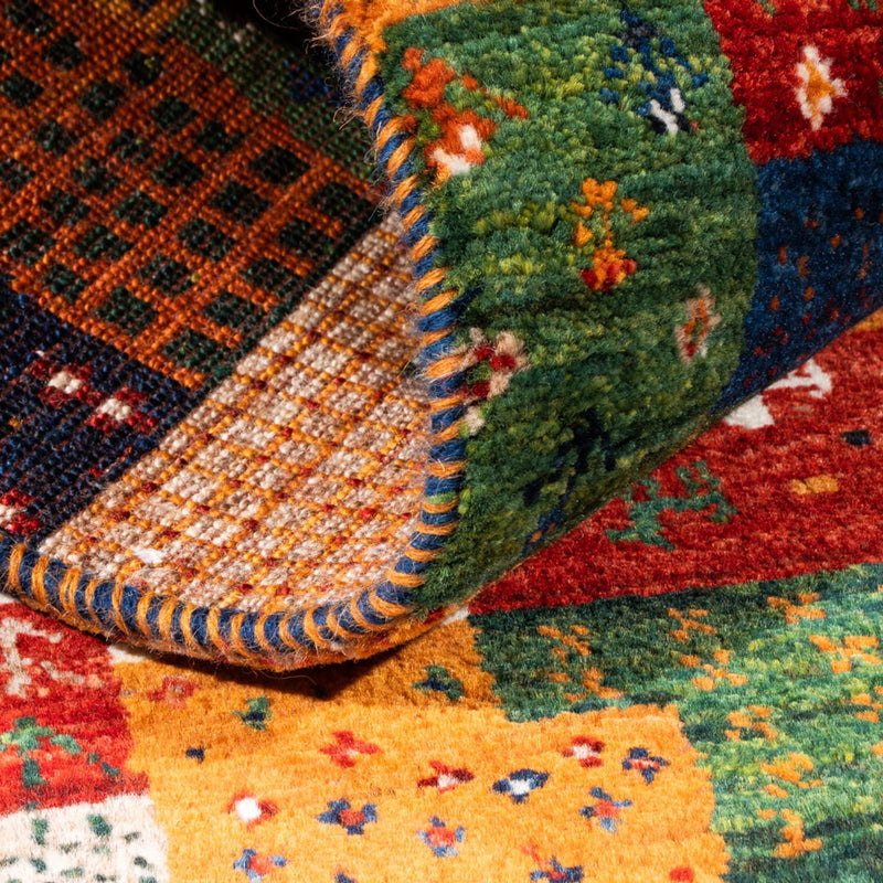 Gabbeh Tapijt - Loribaft Perzisch - Koninklijke - 125 x 80 cm - veelkleurig