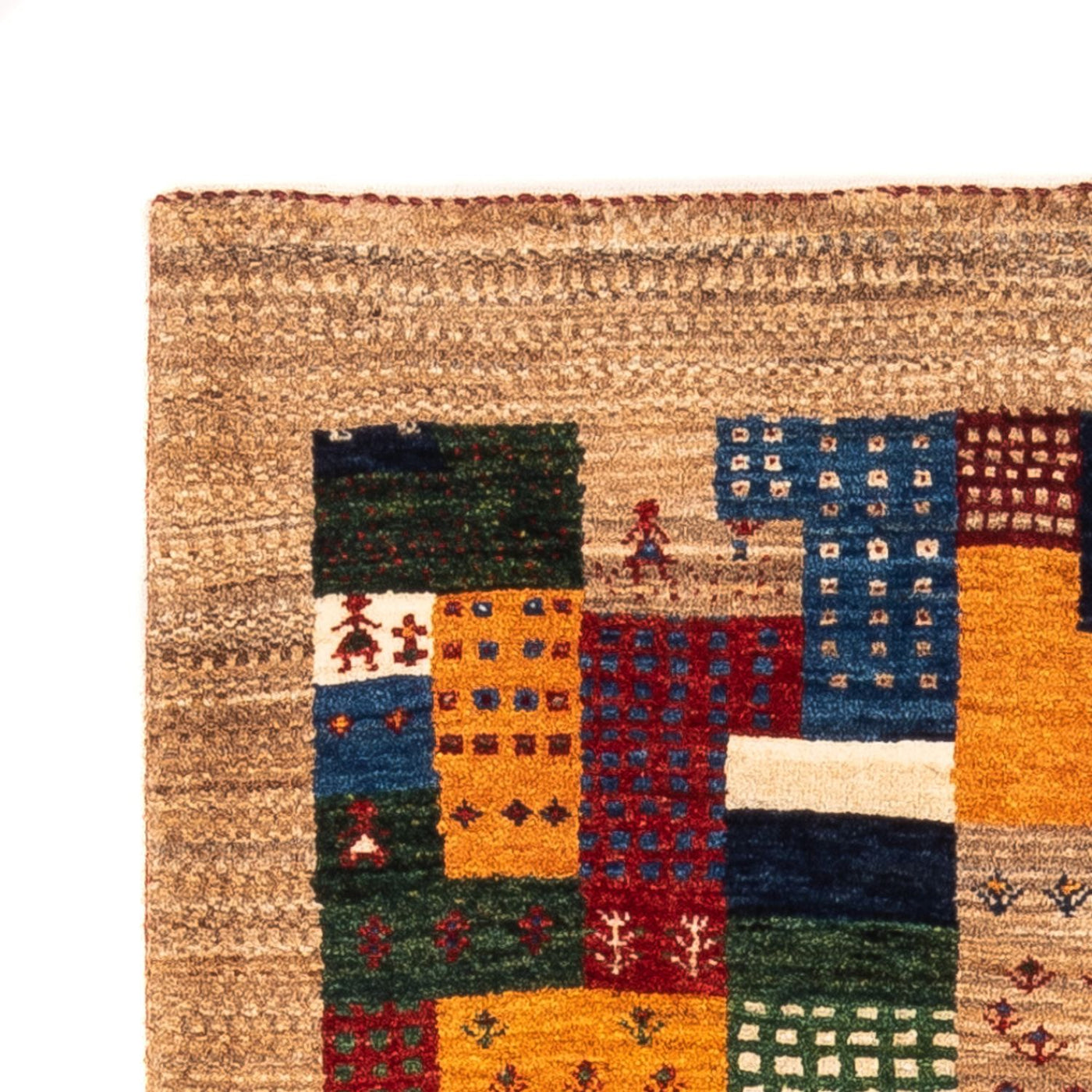 Loribaft Tapijt 123x82cm - Perserteppich Wollteppich