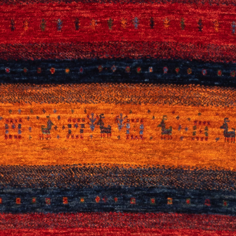 Gabbeh Tapijt - Loribaft Perzisch - Koninklijke - 137 x 86 cm - veelkleurig