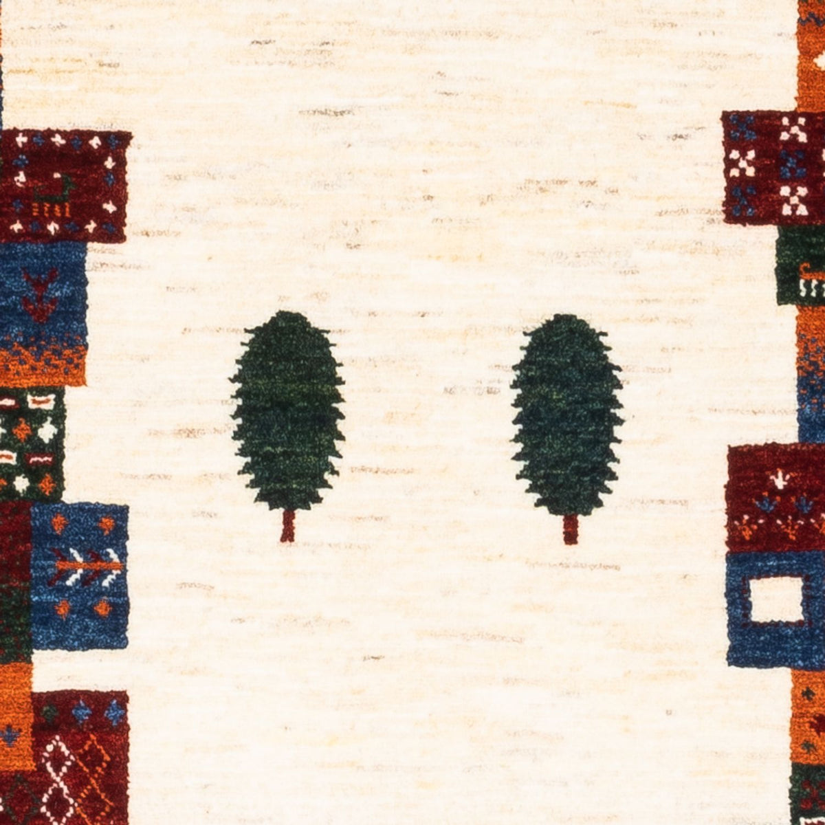 Gabbeh Tapijt - Loribaft Perzisch - Koninklijke - 128 x 80 cm - veelkleurig