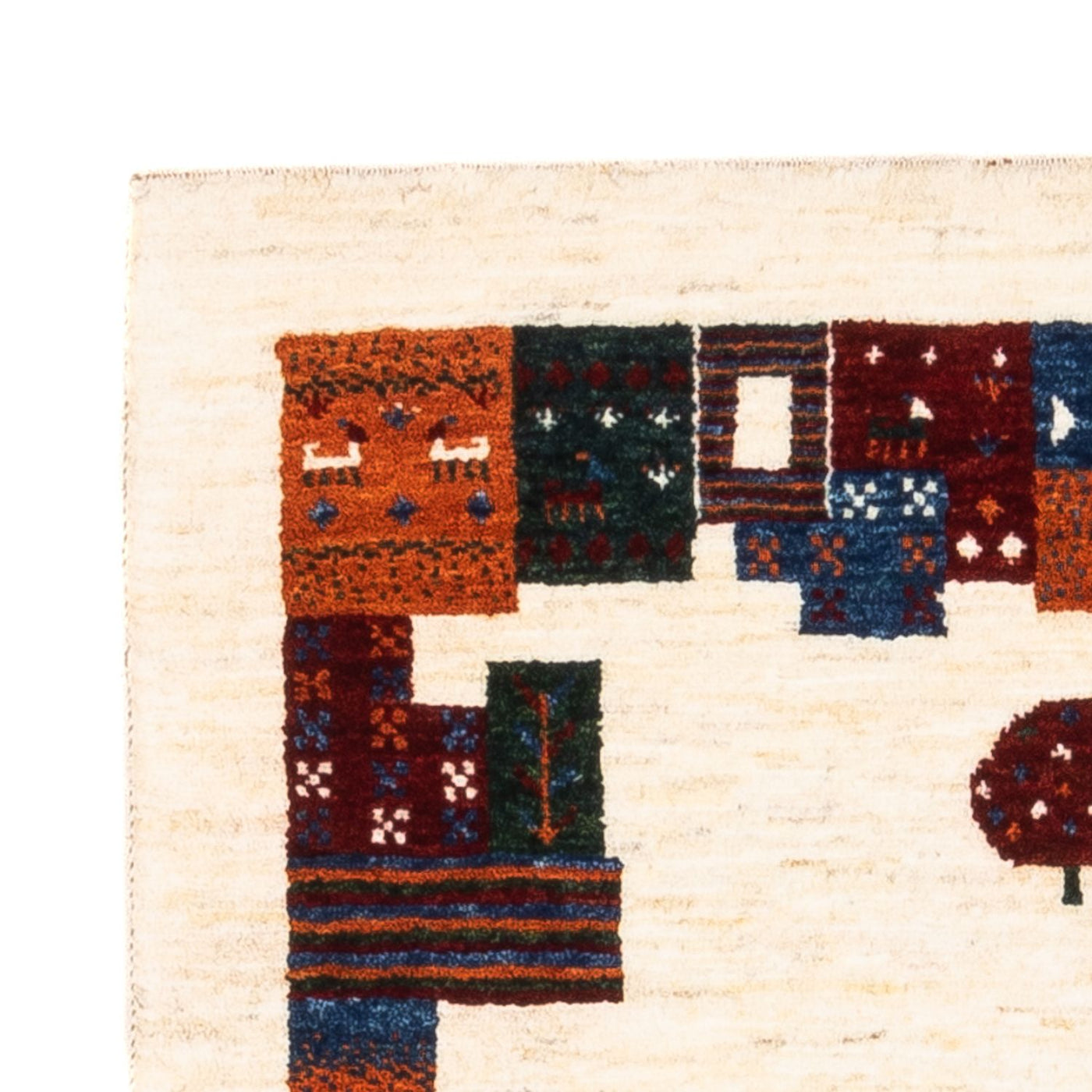 Loribaft Tapijt 128x80cm - Perserteppich Wollteppich