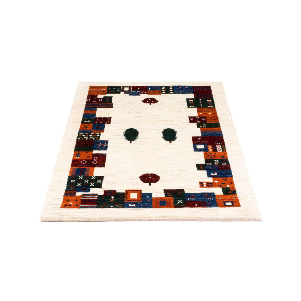 Gabbeh Tapijt - Loribaft Perzisch - Koninklijke - 128 x 80 cm - veelkleurig