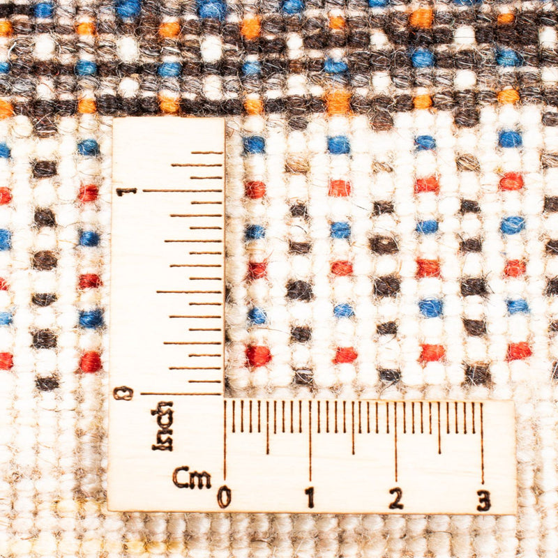 Gabbeh Tapijt - Loribaft Perzisch - Koninklijke - 128 x 81 cm - grijs