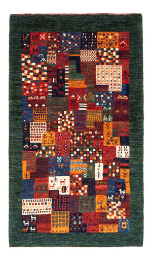 Gabbeh Tapijt - Loribaft Perzisch - Koninklijke - 134 x 82 cm - veelkleurig