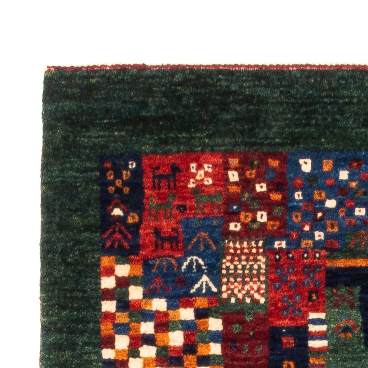 Loribaft Tapijt 134x82cm - Perserteppich Wollteppich