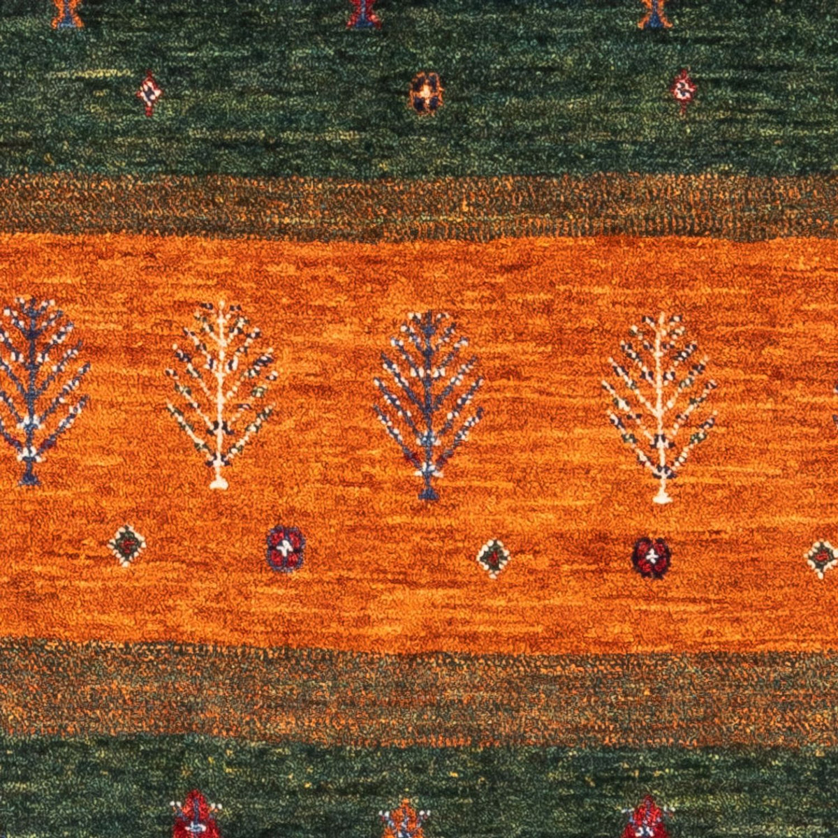 Gabbeh Tapijt - Loribaft Perzisch - Koninklijke - 136 x 84 cm - veelkleurig