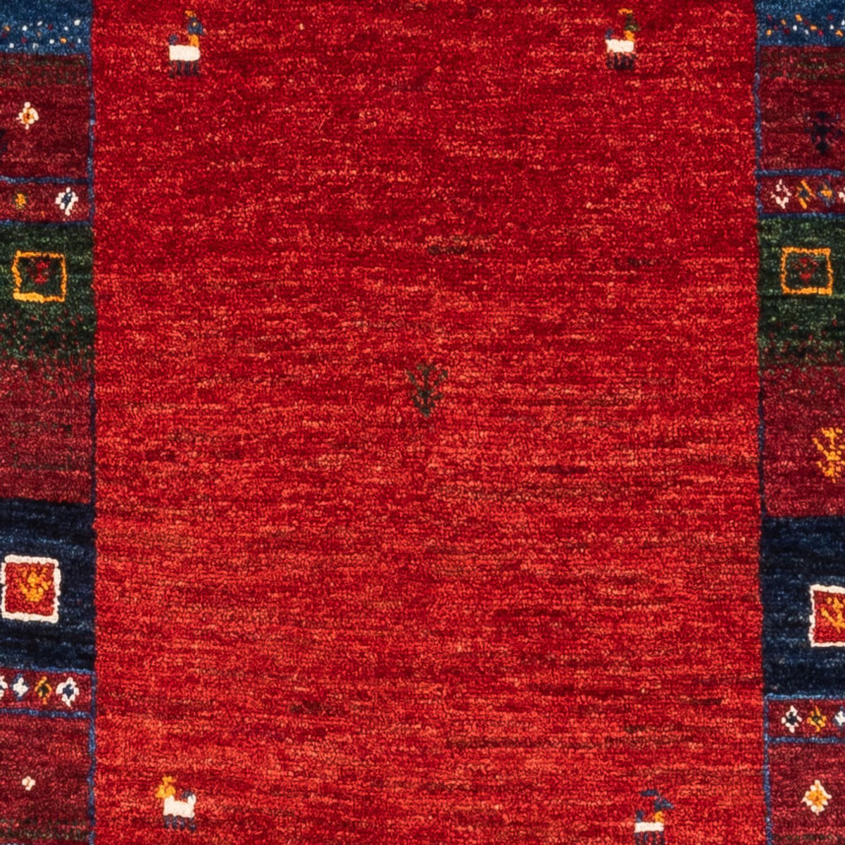 Gabbeh Tapijt - Loribaft Perzisch - Koninklijke - 121 x 81 cm - veelkleurig