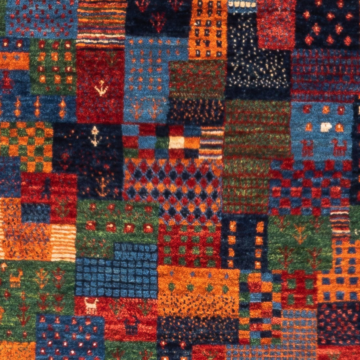 Gabbeh Tapijt - Loribaft Perzisch - Koninklijke - 133 x 87 cm - veelkleurig