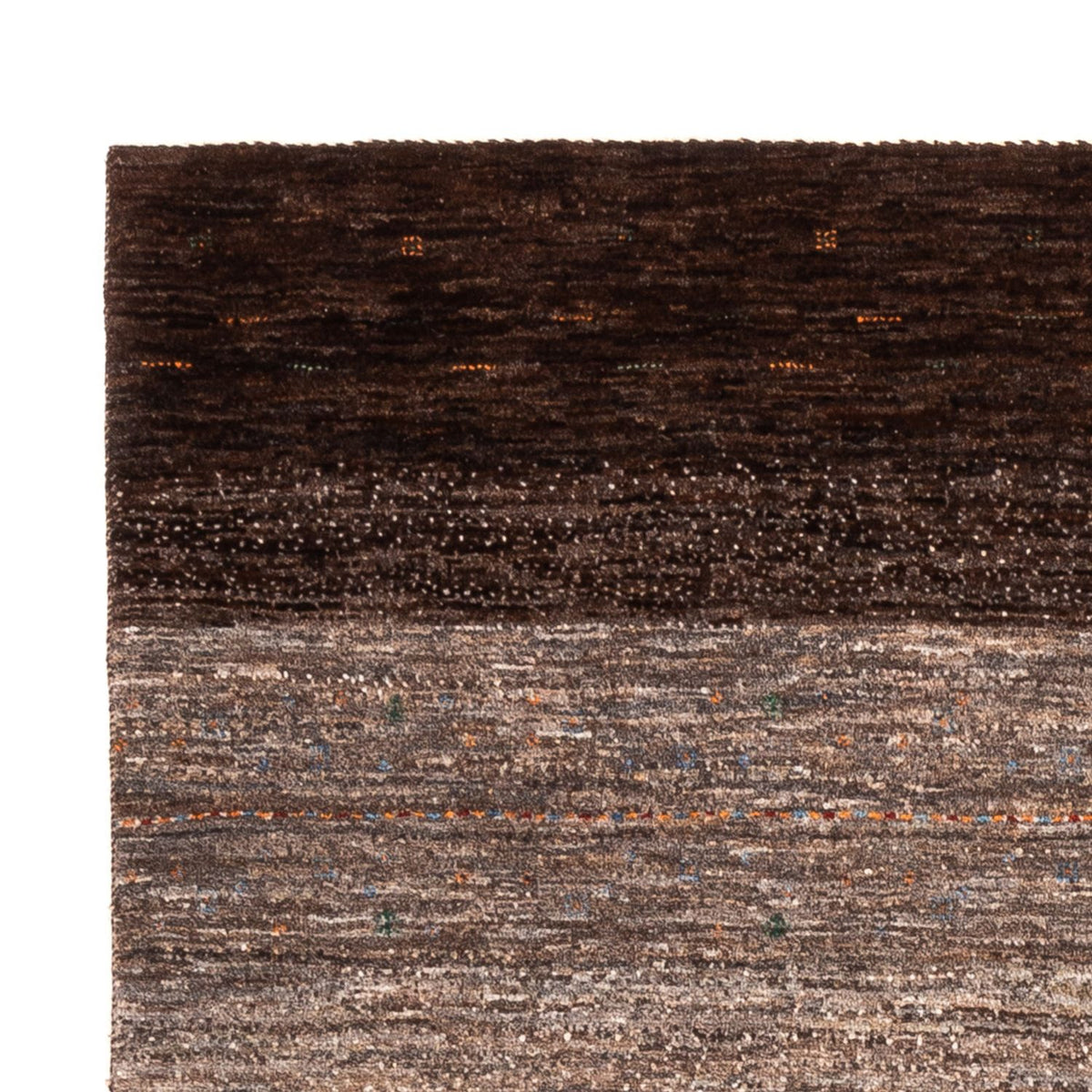 Gabbeh Tapijt - Loribaft Perzisch - 195 x 134 cm - grijs