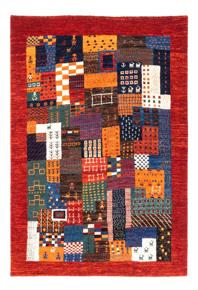 Loribaft Tapijt 101x143cm - Perserteppich Wollteppich