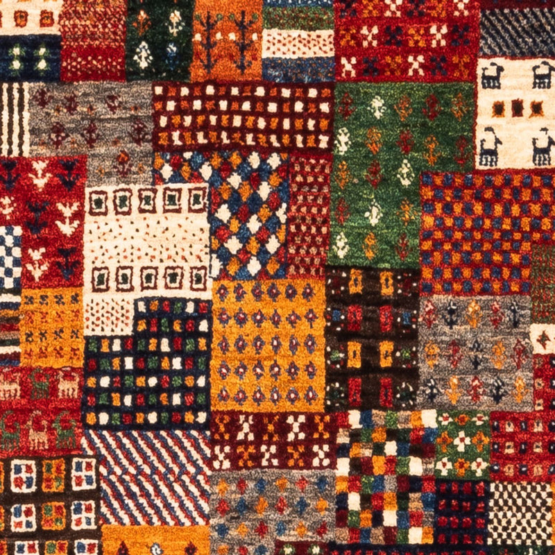 Gabbeh Tapijt - Loribaft Perzisch - Koninklijke - 145 x 90 cm - veelkleurig