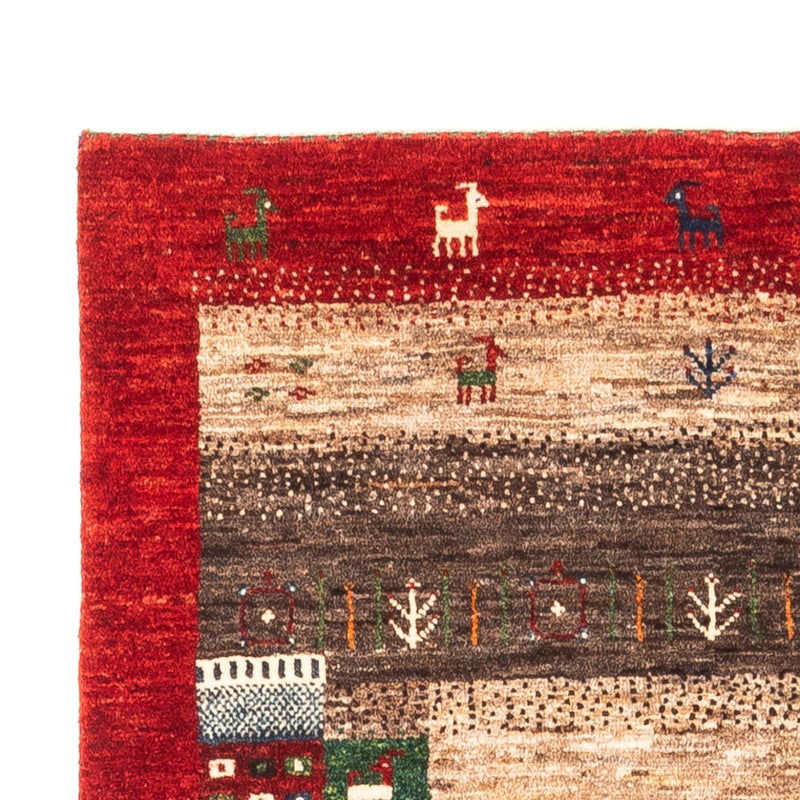 Gabbeh Tapijt - Loribaft Perzisch - Koninklijke - 147 x 86 cm - veelkleurig